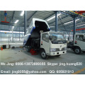 Dongfeng LHD / RHD 4m3 camión de barrido, Euro 4 barredora de vehículos